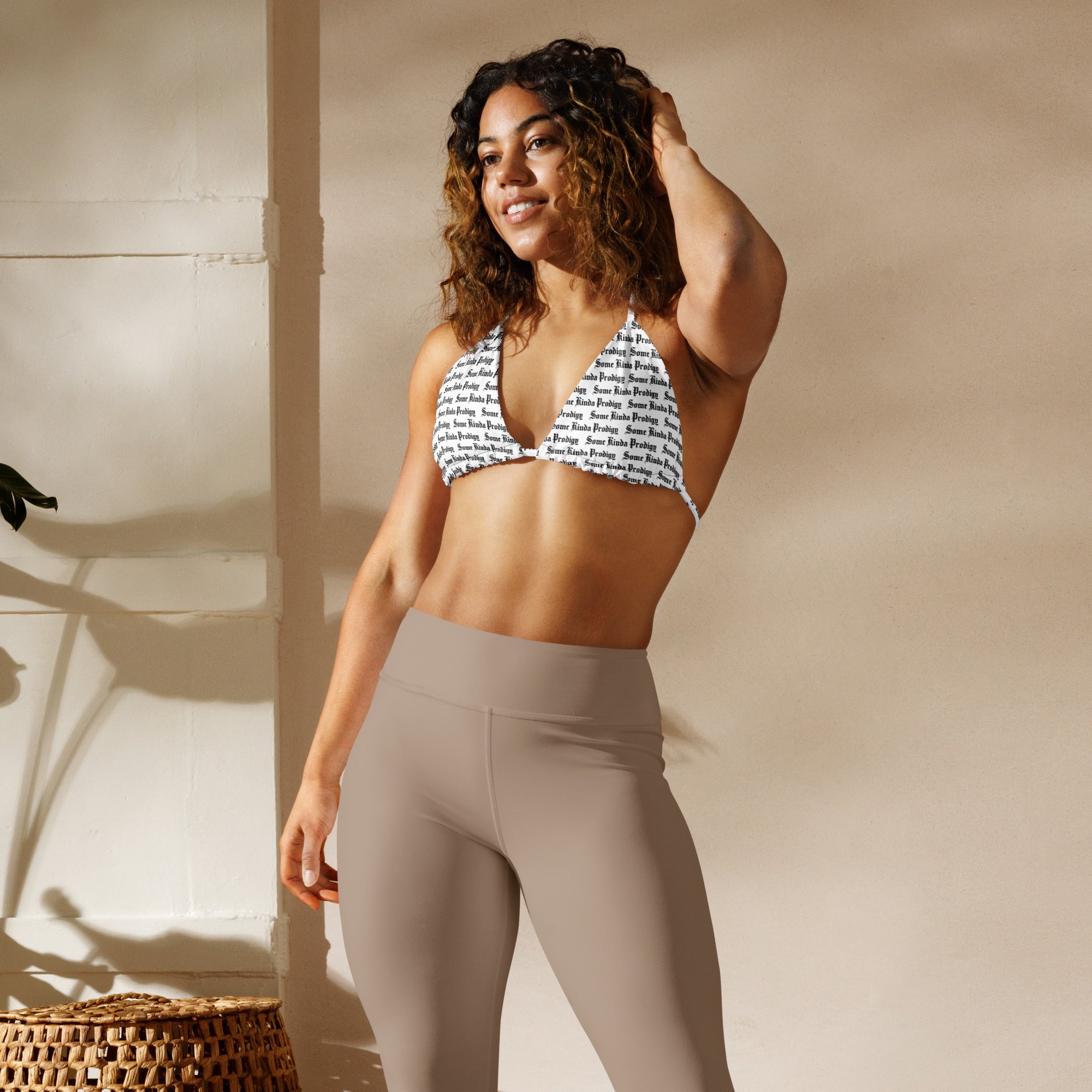 'Some Kinda Prodigy' String Bikini Top